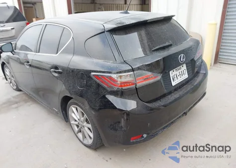 2012 Lexus Ct 200H Premium z USA, uszkodzony, nr VIN JTHKD5BH5C2104696